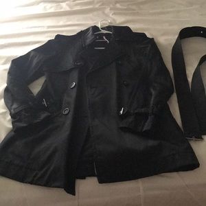 Express Black trench coat